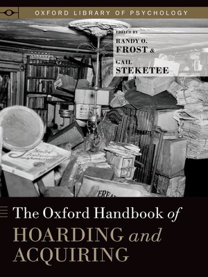 cover image of The Oxford Handbook of Hoarding and Acquiring